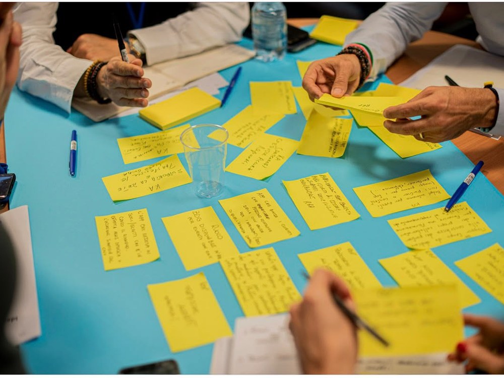 Strategic Framework Design - collaborative workshop mapping out a project framework